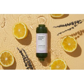 VOESH Vitamin C Shower Filter, Lavender Land, Shower Aromatherapy, Water Purifier, Water Softener, Vegan Probiotics, Spa Shower Head, Water Filter, Shower Self-Care