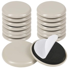 16 x 50mm Furniture Sliders,Stick Furniture Sliders,Gliders Floor Protectors,Reusable heavy-duty furniture mover,Easy to move glides on carpet and hardwood floors