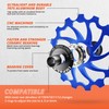 IMPALAPRO Bicycle Shift Rollers 15T/17T AL7075 CNC with Ceramic Bearings