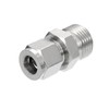 PATIKIL 1/2G x 10mm 304 Stainless Steel Compression Tube Fitting,