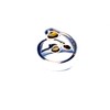 Art Gecko CITRINE Sterling Silver Gemstone Ring (Size M) -