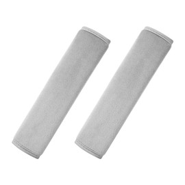 yuntop 2 PCS Car Seat Belt Pads Cover Soft Seat belt Shoulder Pad Safety Belt Strap Shoulder Pad Comfortable Driving Compatible with Most Cars Helps Protect You Neck and Shoulder (Gray)