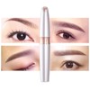 Electric Eyebrow Trimmer Rechargeable Stainless Steel Automatic Eyebrow Groomer for