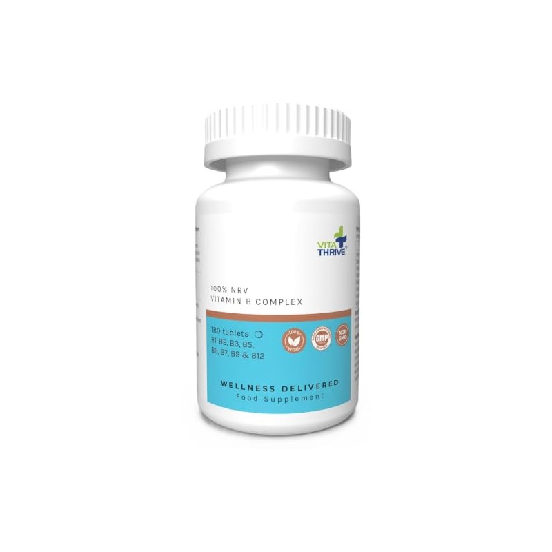 VitaThrive® Vitamin B Complex Tablets – Complete Vitamin B Supplement