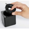 HAN 17652-13, i-Line paper clip dispenser. Elegant, attractive accessory, premium