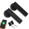 FUSYTULY WiFi Tuya Smart Door Lock Fingerprint Biometric Digital Electronic