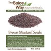 The Spice Way Brown Mustard Seeds - whole seeds, 8