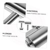 BIUDECO 2Pcs Stainless Steel Rolling Pin Ergonomic Dough Roller for