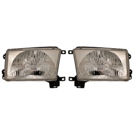EAGLE EYES PAIR SET RIGHT & LEFT HEADLIGHTS HEADLAMPS LIGHTS LAMPS