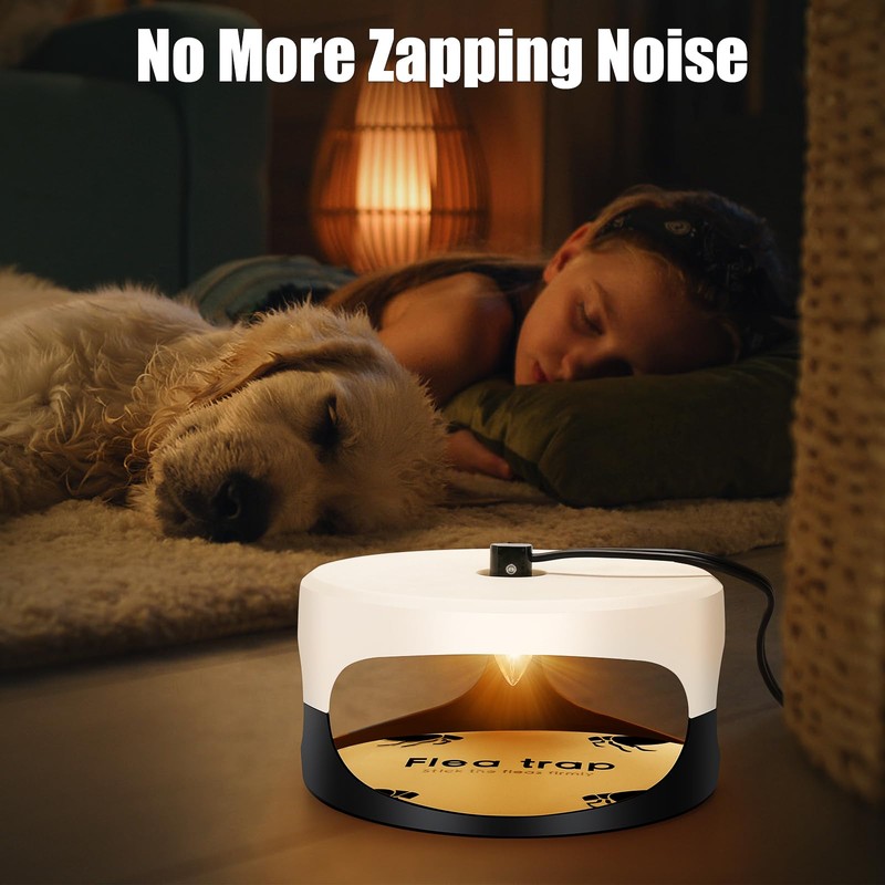 Flea Traps for Inside Your Home 2 Packs, 2024 Sticky