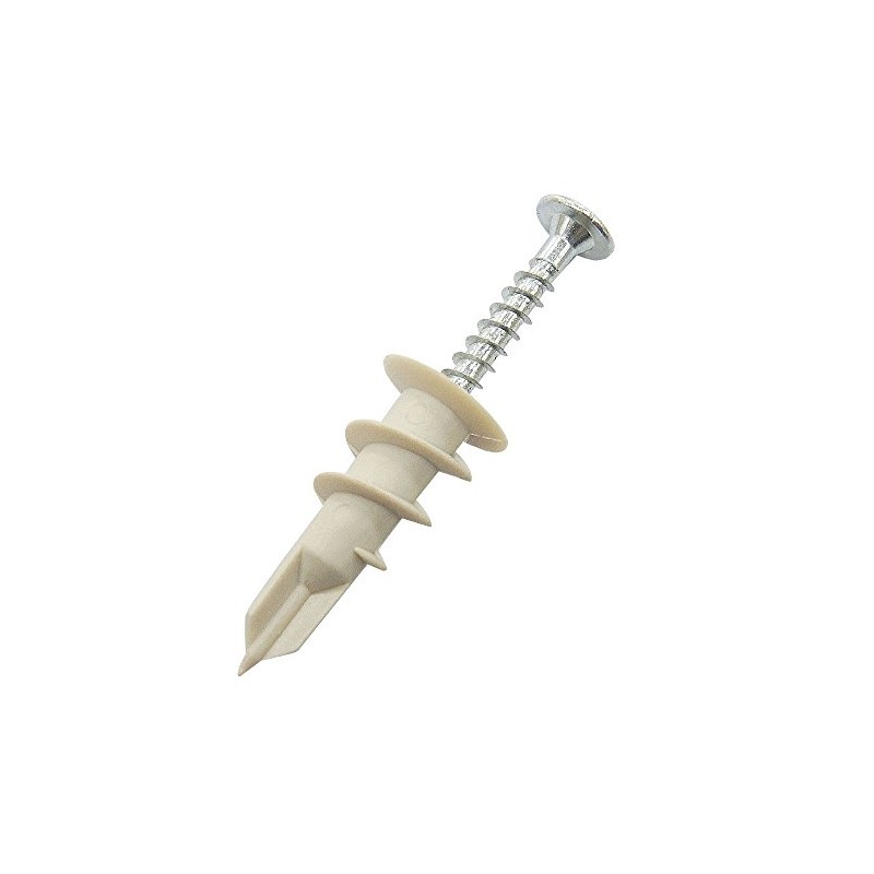 Nartel® Nylon Self Drilling Plasterboard Fixings Raw Plugs Cavity Wall