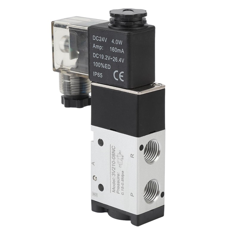 Pneumatic Solenoid Valve Aluminum Alloy Quick Response Direct Acting Solenoid