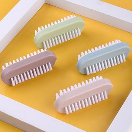 Cepillo de uñas para limpiar las uñas, cepillo de uñas de dos caras, cerdas suaves y rígidas, cepillos para limpiar uñas, para hombres, mujeres y niño