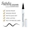 Summit.g Matte Black Liquid Eyeliner with Ultra fine Felt tip