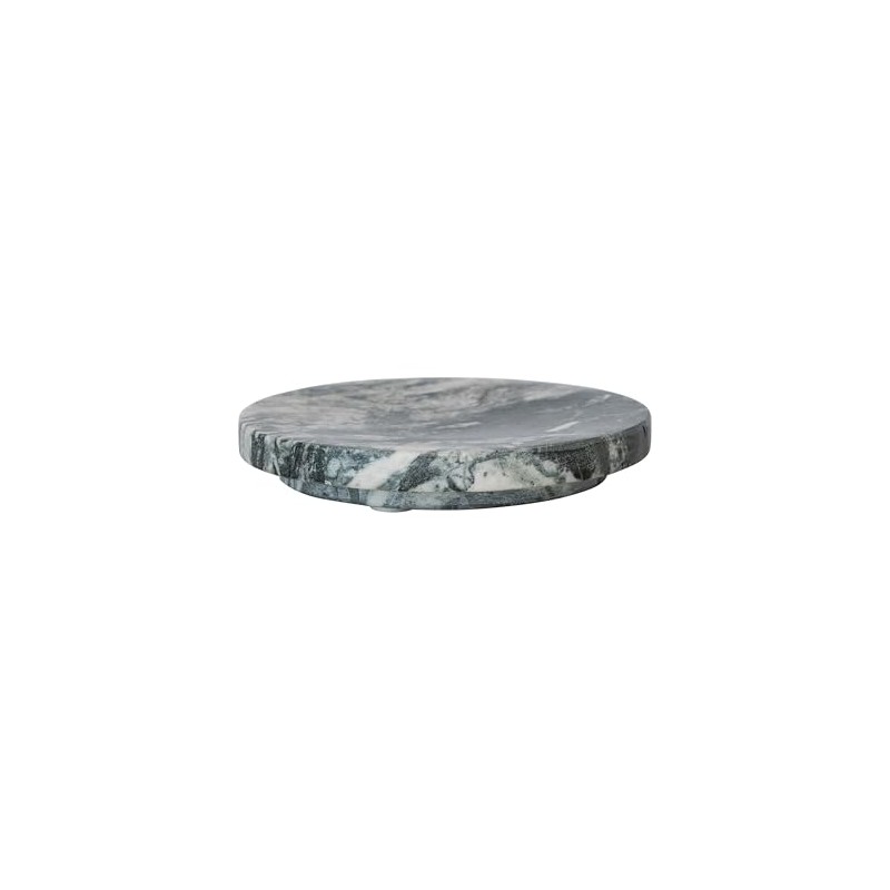 Bloomingville Marble Soap Dish, Black Mélange (Each One Will Vary)