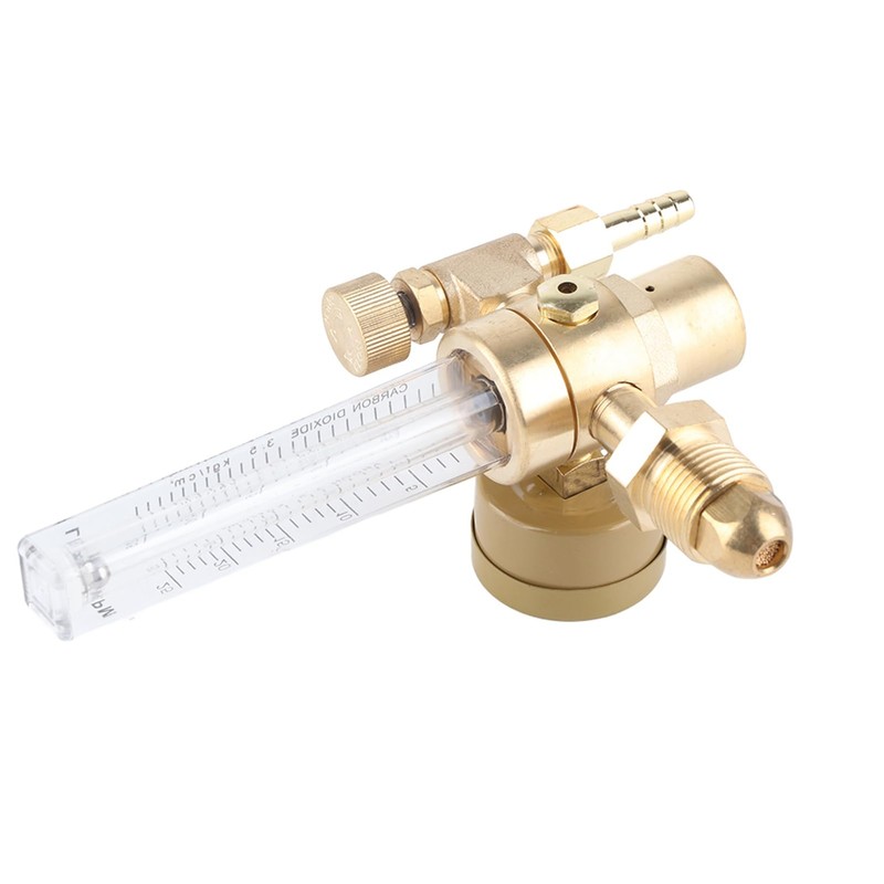 G5/8‑14 CGA580 Argon Flowmeter Regulator Mig Tig Welder Welding Regulator