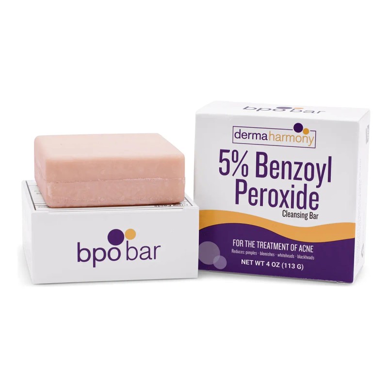 Barra Limpiadora Dermaharmony Con Peróxido De Benzoilo Al 5%
