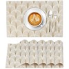 Ruvanti Placemats 100% Cotton 13 x 19 Inch, Dining Table