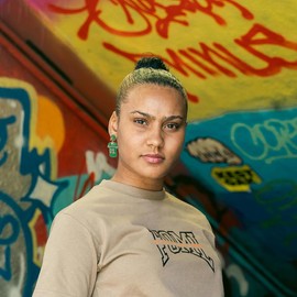 Firopia Fun Football Earrings for Women | Game Day Dangle Earrings for Women | Football Mom Sport Jersey Post Earrings | Football Team Gifts for Women (Green&White Stripes)