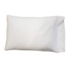 beans72 Organic Buckwheat Pillow withQuilted Cotton Slip Cover Set (Twin/Standard
