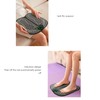 Electric Foot Massage Pad Heating Micro Current Folding Portable USB