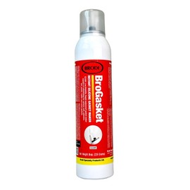 BroGasket-Clear. Auto-Dispensing Gasket-Making RTV Silicone sealant Adhesive. Self-Sealing Nozzle. Perfect Beads Every time. Easy to use for Sealing, tubs, Sinks and Gasket Maker. (Clear)