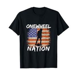 Onewheel GT S Nation American Flag One Wheel Floater Freedom T-Shirt