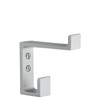 Smedbo B1048 Coat Hook, Satin Aluminum