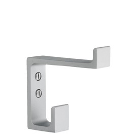 Smedbo B1048 Coat Hook, Satin Aluminum