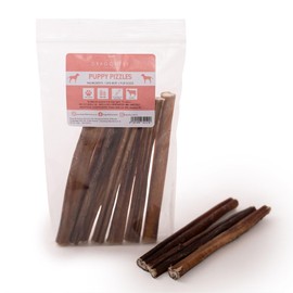 Dragonfly Products Puppy Bully Sticks for Puppies & Toy Breeds, Beef Pizzle