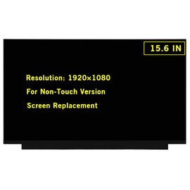 GBOLE 15.6" New Screen Replacement for Dell G15 5510 5511 5515 P105F P105F001 P105F002 P105F005 FHD 1920x1080 IPS 40Pin LED LCD Display Screen Panel (120Hz Refresh Rate)