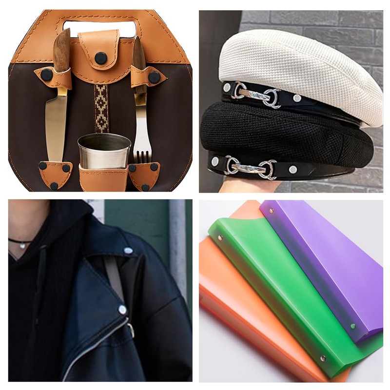 SHSMPXOY 100 Sets Chicago Screws M5*4/6/8/10/12mm Chicago Book Binding Screws