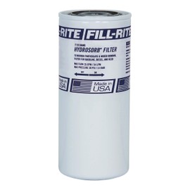 Fill-Rite F1810HM0 1" - 12 UNF 25 GPM (94 LPM) 10 Micron Water Sensing Spin-On Fuel Filter, Hydrosorb