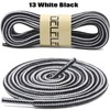 DELELE 2 Pair Round Boot Laces Outdoor Hiking Walking Shoelaces