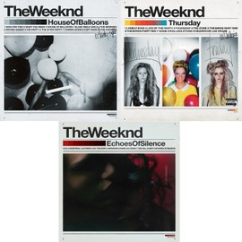 House Of Balloons - Thursday - Echoes Of Silence - The Weeknd Greatest Hits - 3 Compact Discs - Complete Trilogy Album Bundling