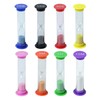 8 Pack Colorful Sand Timer, Hourglass Sand Clock Timer Set,