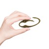 Sharplace Pack of 2 Vintage Bronze Oval Carabiner Spring Snap