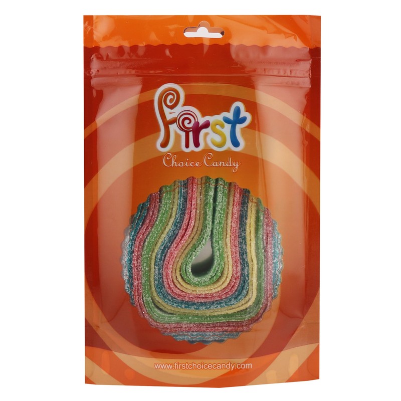 FirstChoiceCandy Sour Strip Chewy Candy Belt 4 Oz (1-Pack, Mixed-Fruit)