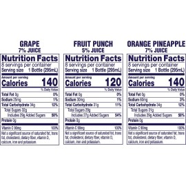 Welch's 24 PACK - Welch's Variety Pack Grape, Fruit Punch, Orange Pineapple (10 fl. oz.)