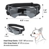 PETLESO Small Dog Goggles, UV-Proof Sunglasses for Outdoor Driving Cycling