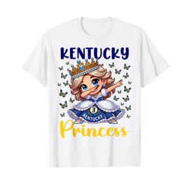 Kentucky Princess Dab Dance Kentucky for girls Toddlers kids T-Shirt