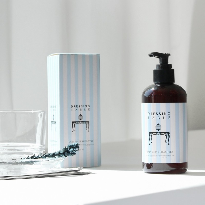 Strong cleansing power, first skin shampoo, oily scalp, beauty salon,