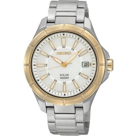 Seiko import SNE084J Wristwatch, Silver, Dial Color - Silver, watch