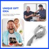 Keychain Multitools,EDC Multitool,20-in-1 Key Shaped Multitool - Compact Stainless Steel