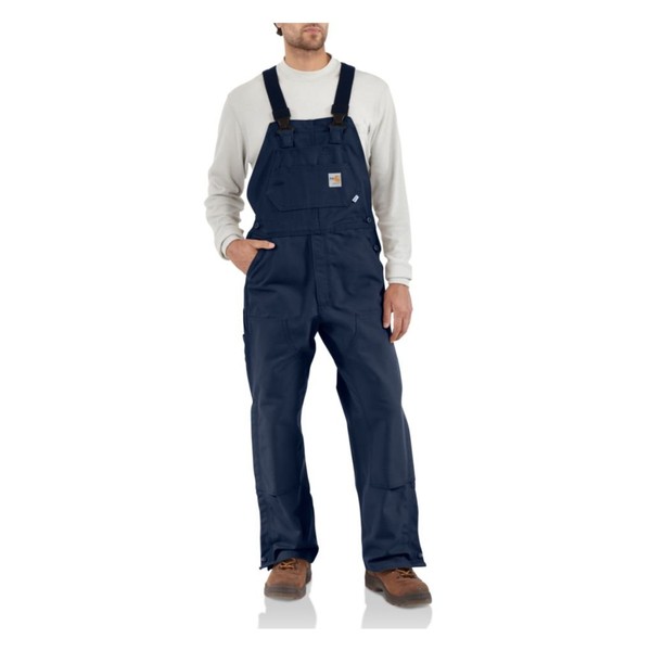Carhartt Mens Flame Resistant Duck Bib Overalls and Coveralls Workwear