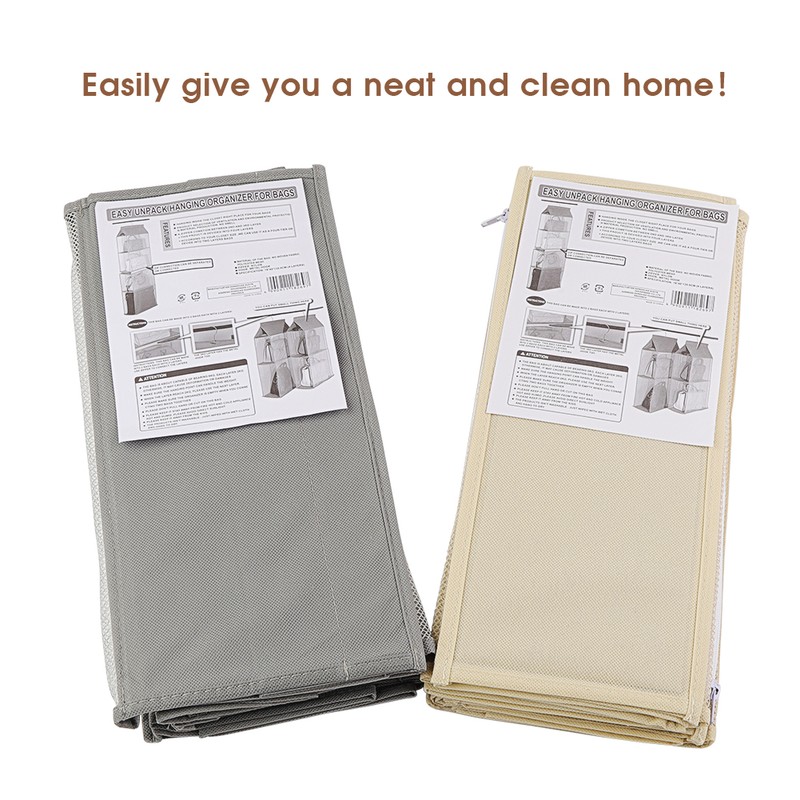 Storage Bag Organizer Hanging Bags Storage Closet for Bags Storage