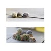 30 Pcs Mini Hedgehog Figurines, Miniature Moss Landscape DIY Garden