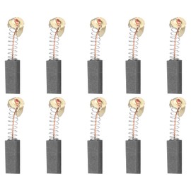 PATIKIL Carbon Brushes 0.79x0.31x0.2 Inch for Electric Motors Power Tool Angle Grinder Table Saw Spare Part Repair, 10 Pack