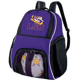 Broad Bay LSU Soccer Backpack or Volleyball Bag Purple