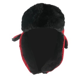 TOP HEADWEAR Winter Trapper Trooper Aviator Hat - Red